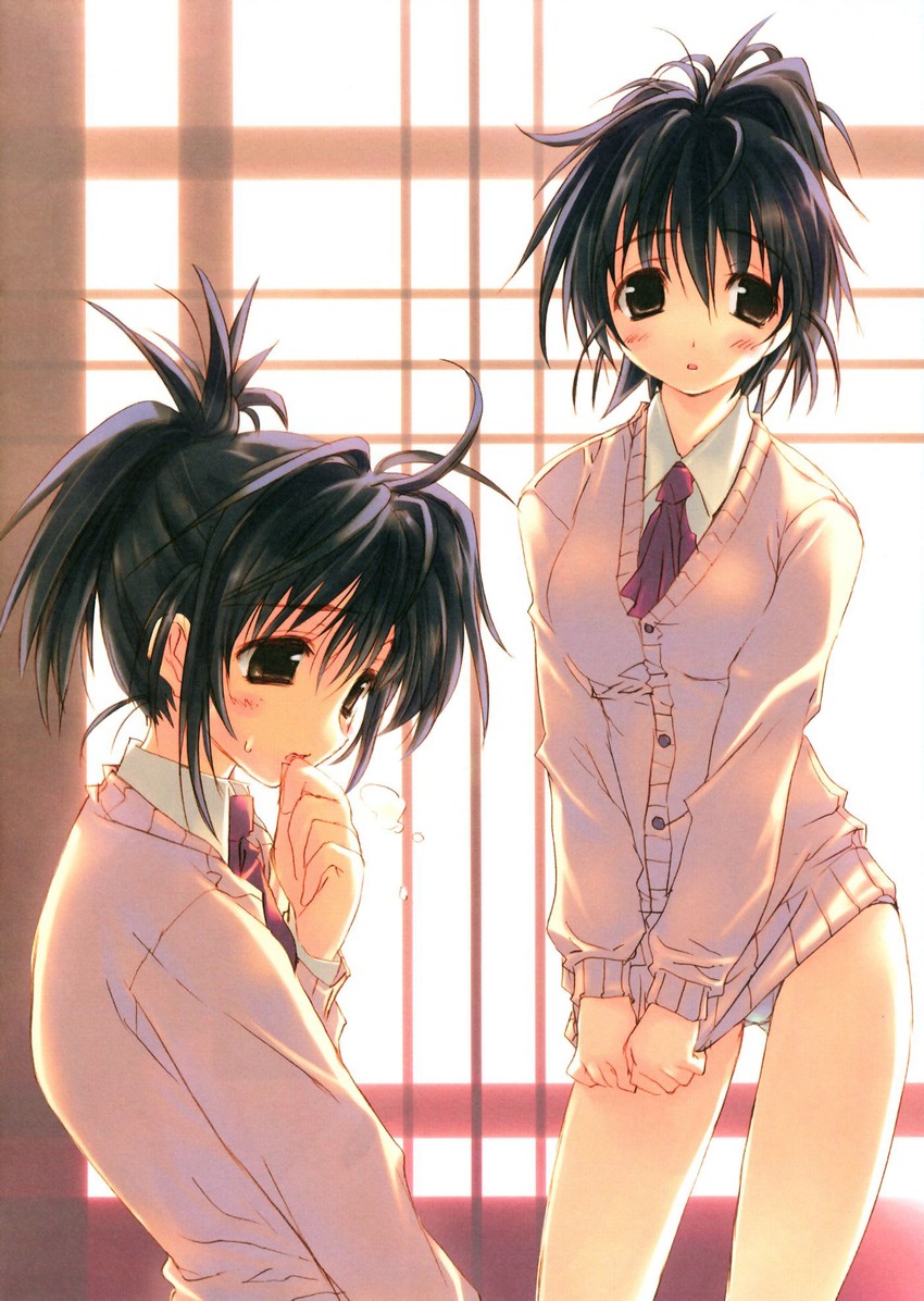 mukai kozue (original and 1 more) drawn by mitsumi_misato