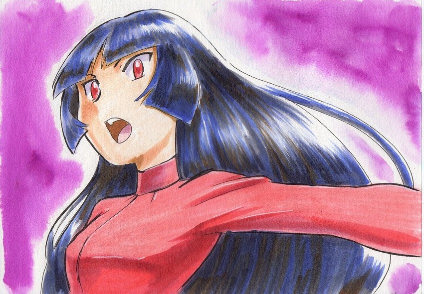 sabrina (pokemon and 1 more) drawn by iwane_masaaki
