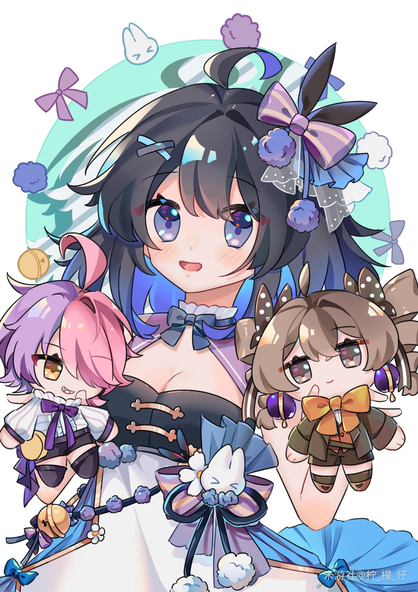 bronya zaychik, seele vollerei, and sin mal (honkai and 1 more) drawn by pc_ning