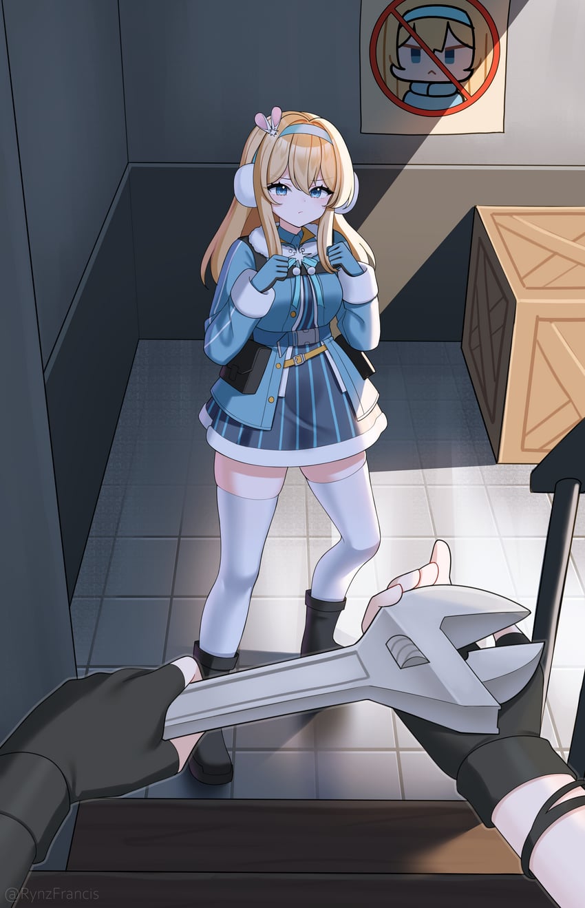 suomi, ppsh-41, and papasha (girls' frontline and 1 more) drawn by rynzfrancis