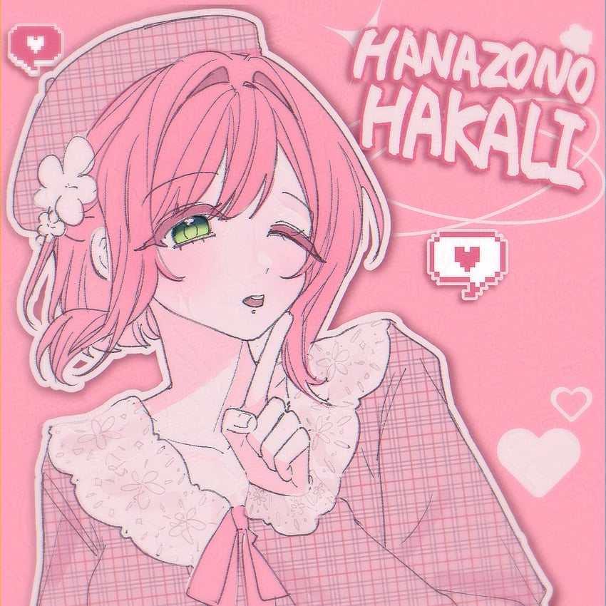 hanazono hakari (kimi no koto ga dai dai dai dai daisuki na 100-nin no kanojo) drawn by chi_kan100