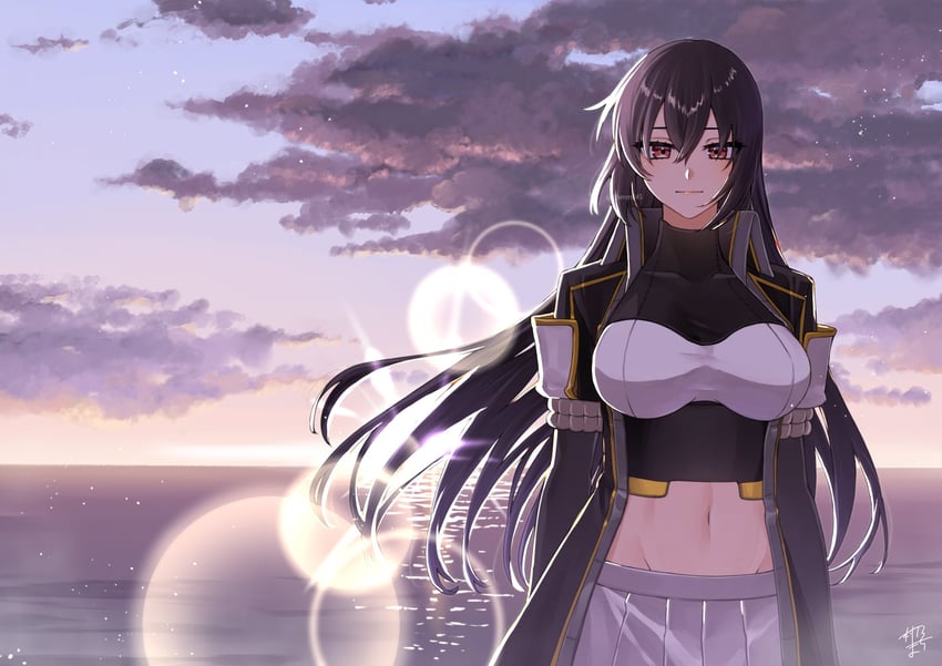 nagato and nagato kai ni (kantai collection) drawn by machi_(ritovoyage)