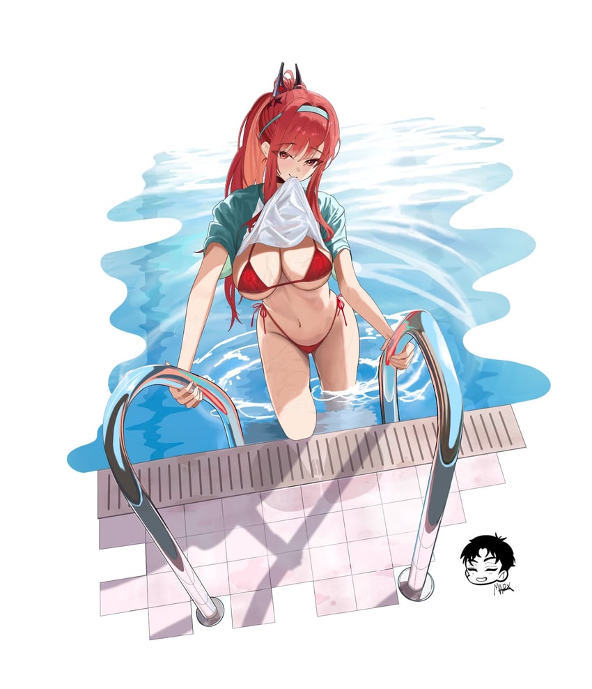 rapi (goddess of victory: nikke) drawn by danny_marx