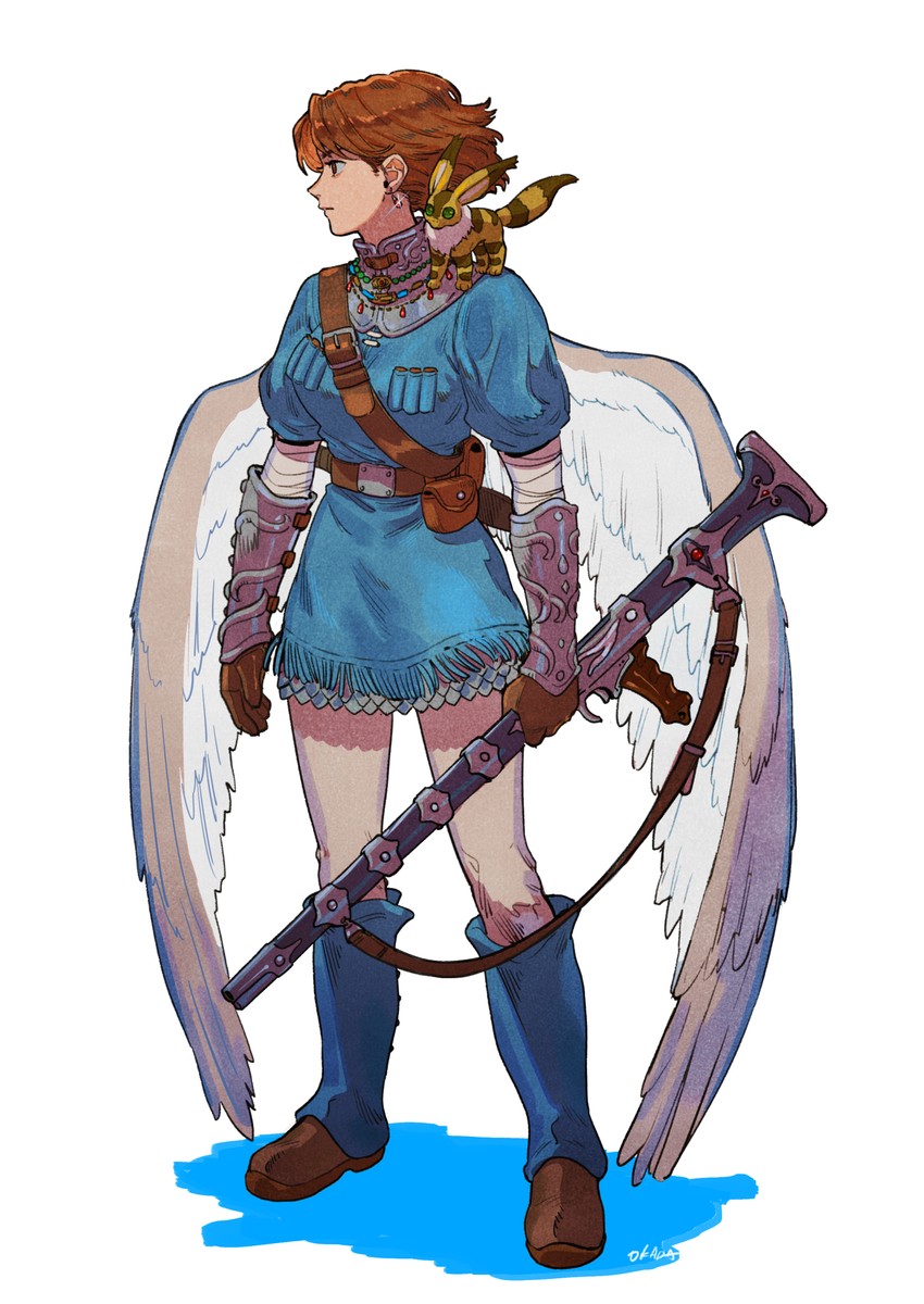 nausicaa (kaze no tani no nausicaa) drawn by okada_(hoooojicha)
