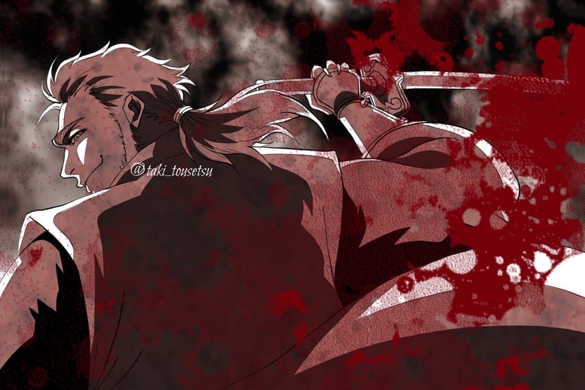 obana danjirou (bleach and 1 more) drawn by taki_tousetsu