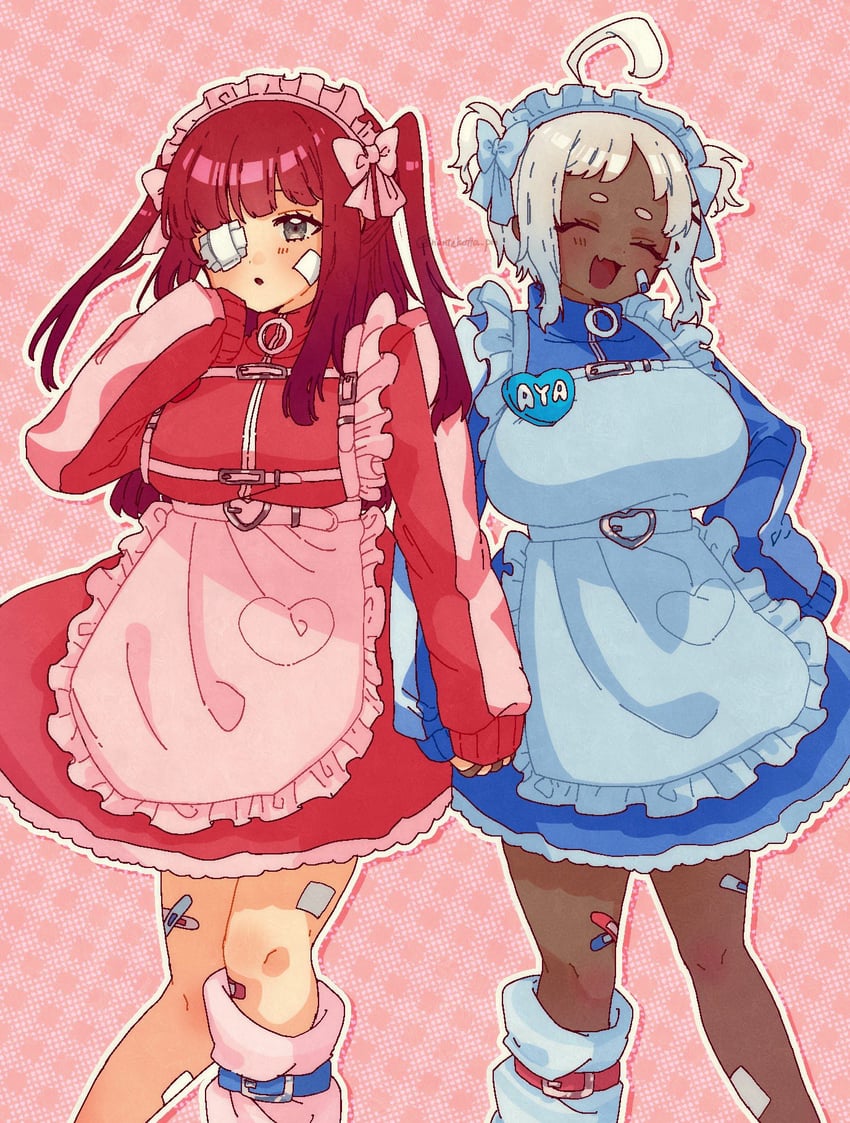 yuri and aya (project moon and 1 more) drawn by nantekottawo!!