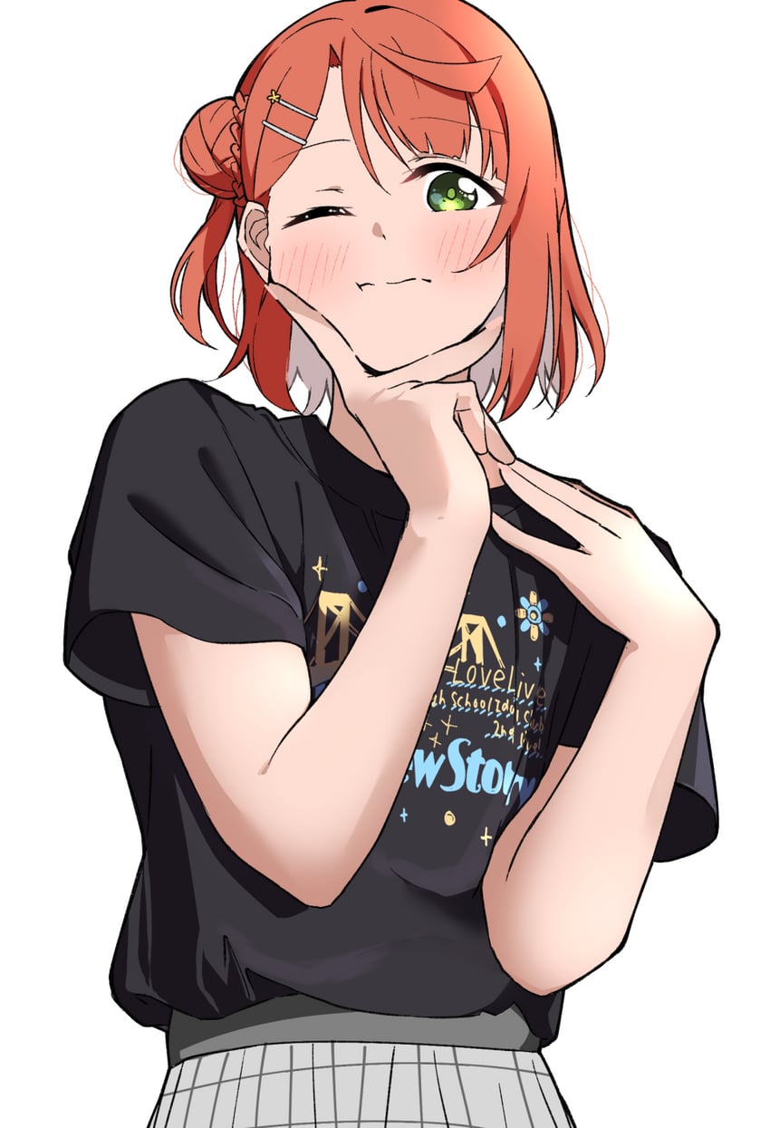 uehara ayumu (love live! and 1 more) drawn by liz_(piyoko_piyop)