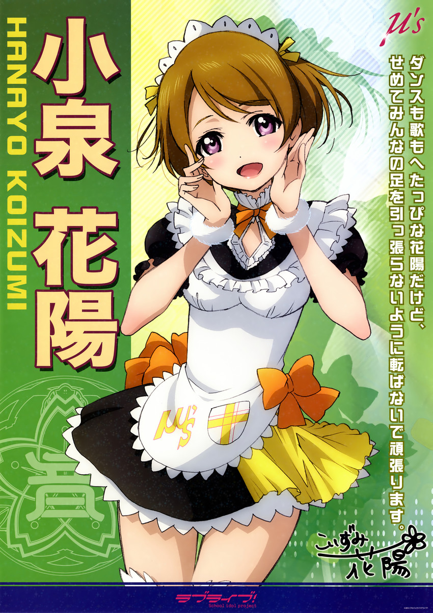 koizumi hanayo (love live! and 1 more) drawn by nishida_asako