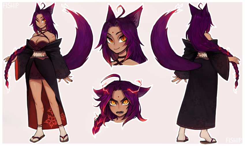 iori (original and 1 more) drawn by matilda_fiship