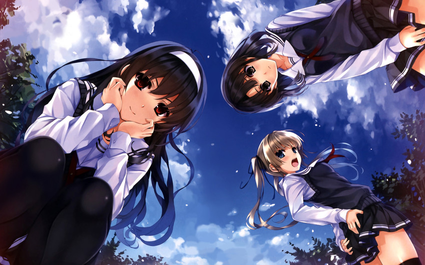 katou megumi, kasumigaoka utaha, and sawamura spencer eriri (saenai heroine no sodatekata) drawn by misaki_kurehito