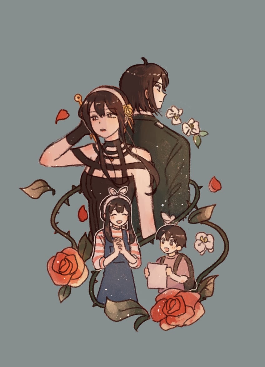 yor briar and yuri briar (spy x family) drawn by haengseong33
