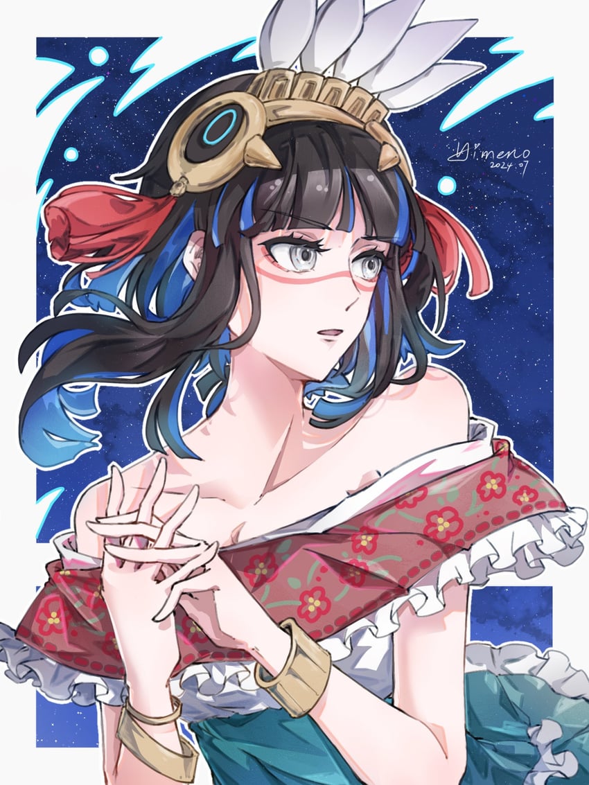 tenochtitlan (fate and 1 more) drawn by flora_himemi