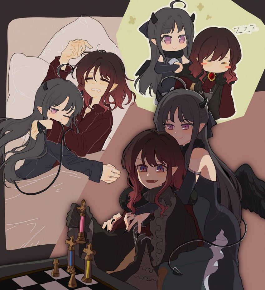 iseri nina and awa subaru (girls band cry and 1 more)