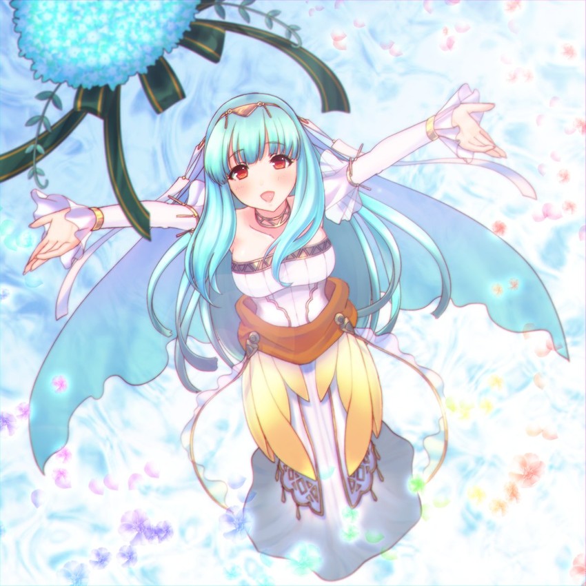 ninian (fire emblem and 2 more) drawn by lazulia
