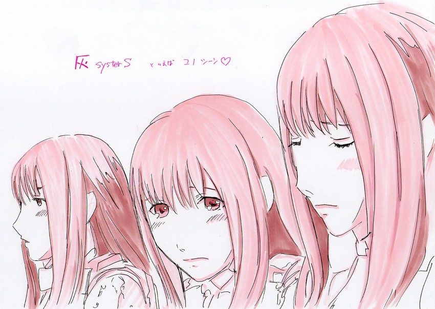 honoka sisters, honoka en, honoka ren, and honoka hou (sidonia no kishi) drawn by potekite