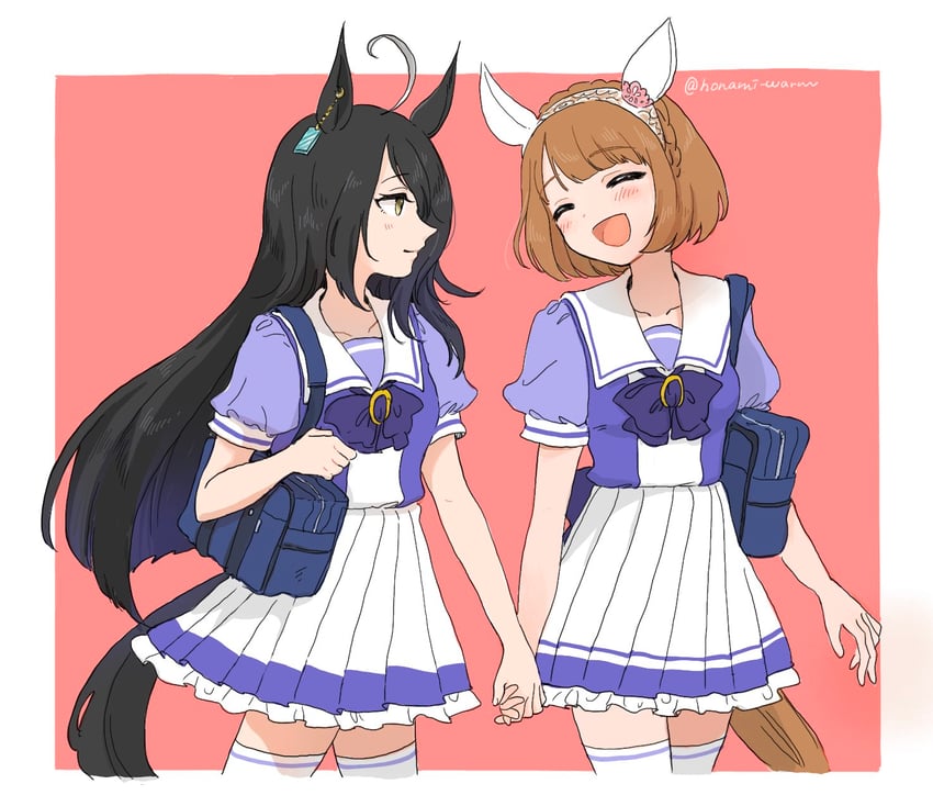 manhattan cafe and yukino bijin (umamusume) drawn by inaho_soji