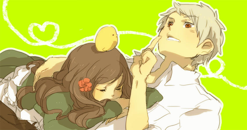 prussia and hungary (axis powers hetalia) drawn by tomo_(sjim)