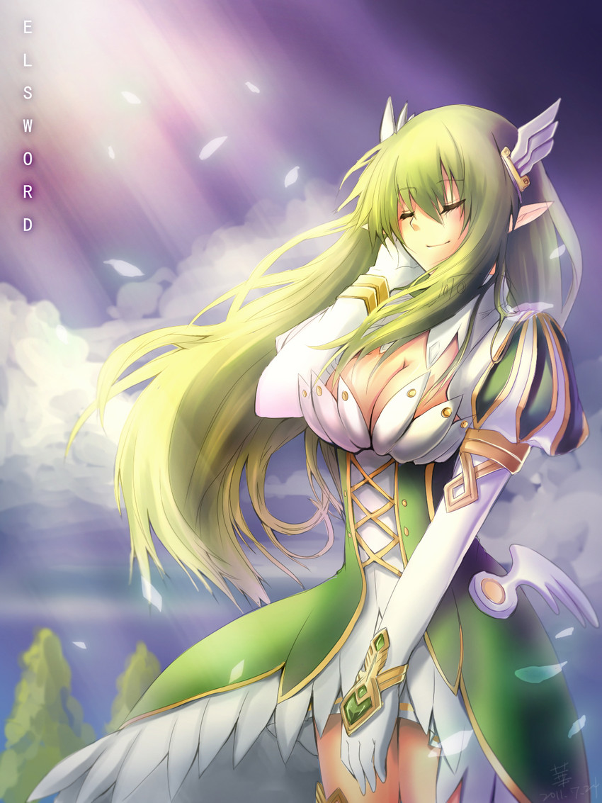 rena erindel and grand archer (elsword) drawn by windread12