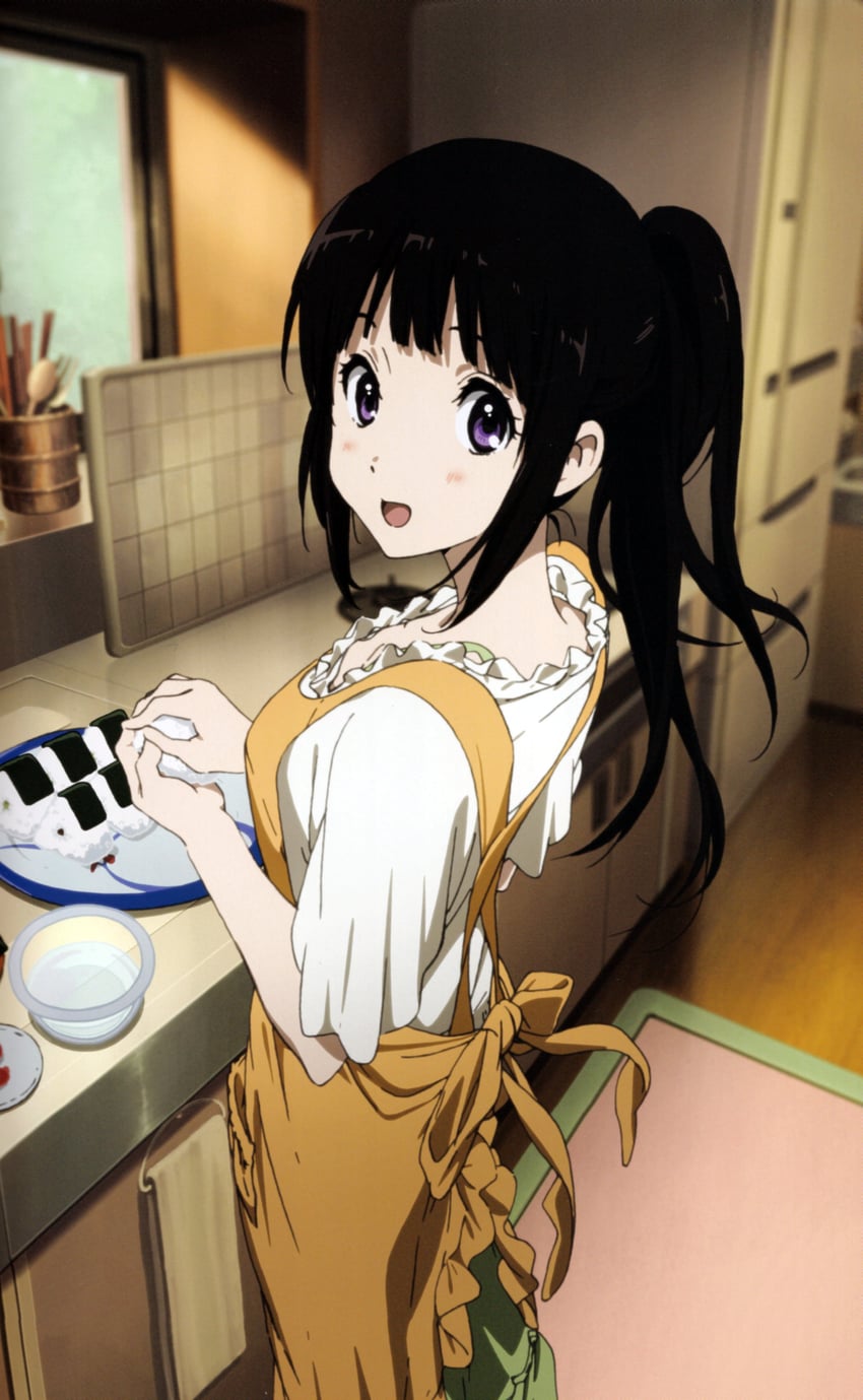 chitanda eru (hyouka) drawn by nishiya_futoshi