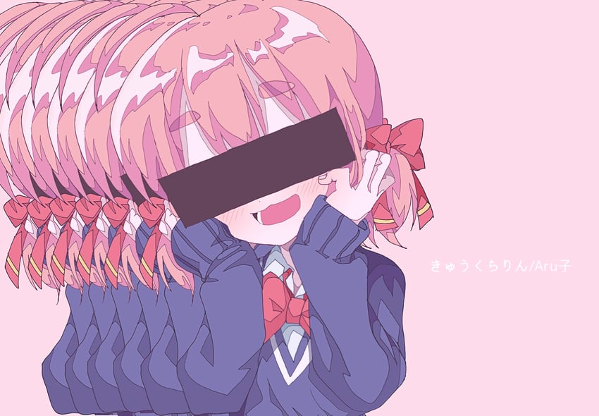 aruko okara (indie virtual youtuber and 3 more) drawn by mekziro