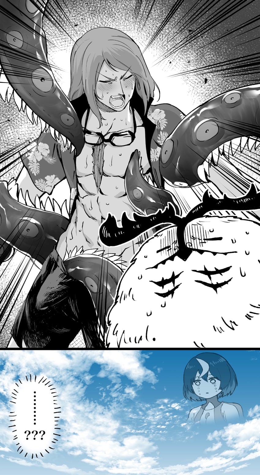 cernunnos, wandjina, and tristan (fate and 1 more) drawn by hirunagi