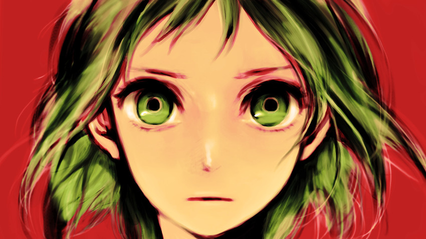 gumi (vocaloid and 1 more) drawn by yokoyari_mengo