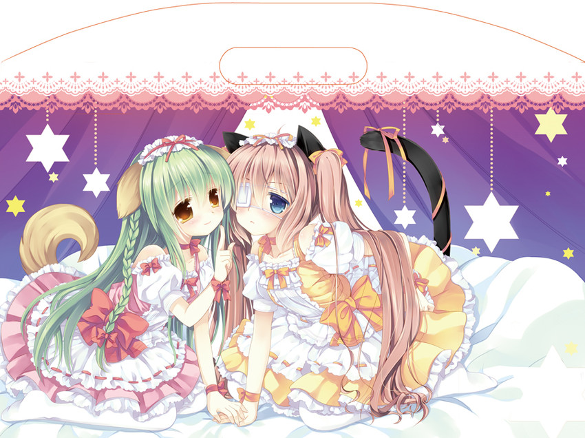 sakurada michiru and numata youko (higanbana no saku yoru ni) drawn by natsume_eri and sakurazawa_izumi