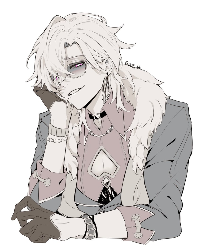 aventurine (honkai and 1 more) drawn by chimi_(s8s8_bb)