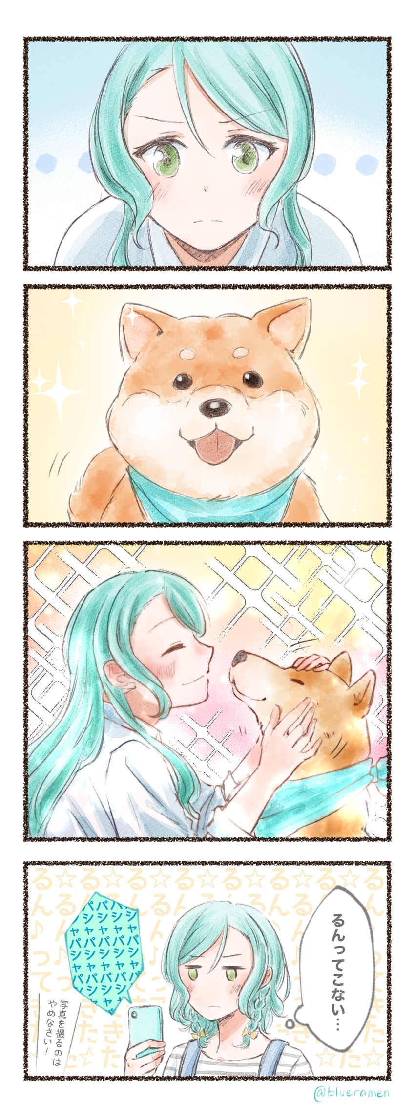 hikawa sayo and hikawa hina (bang dream!) drawn by xin_(blueramen)