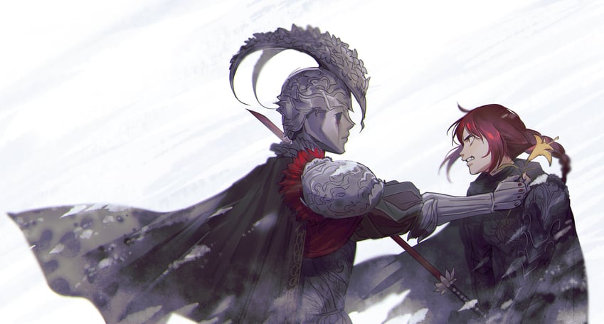 tarnished, hanneli, and juno hoslow (elden ring) drawn by hanny_(uirusu_chan)