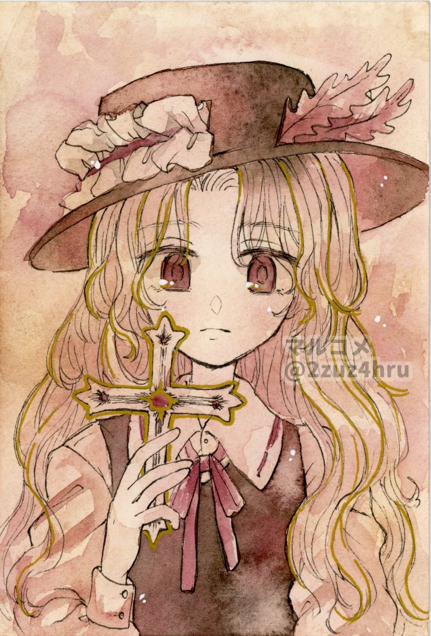 jacket girl (touhou and 1 more) drawn by 2zuz4hru