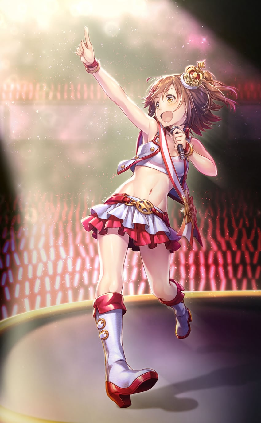 kasuga mirai (idolmaster and 1 more) drawn by nanaran