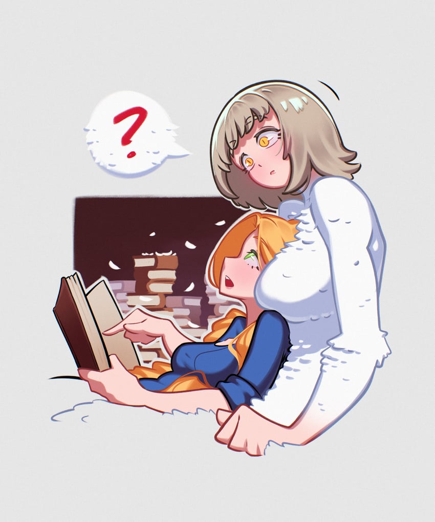 marcille donato and falin touden (dungeon meshi) drawn by loen