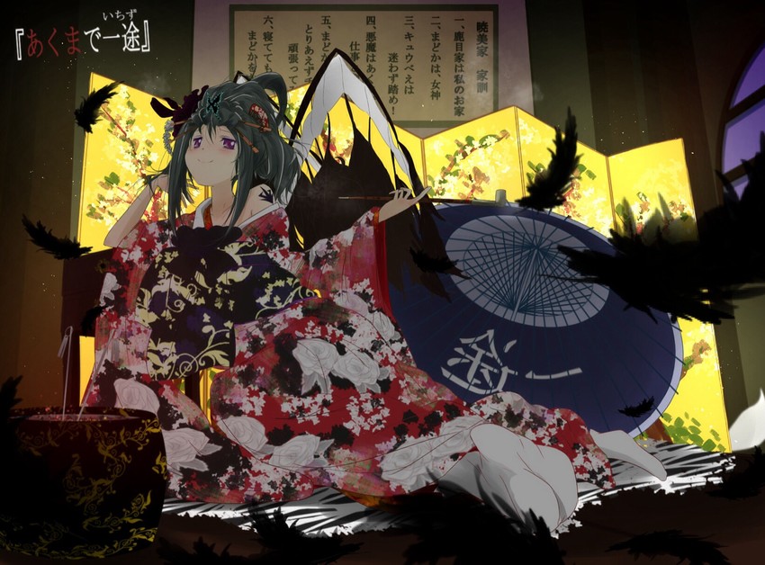 akemi homura and akuma homura (mahou shoujo madoka magica and 1 more) drawn by sengoku_chidori