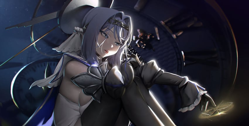 ouro kronii (hololive and 1 more) drawn by rim_(kyorin)