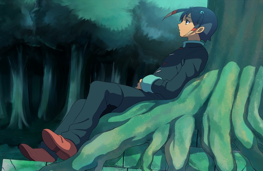 shuu (inazuma eleven and 1 more) drawn by kudou_akira
