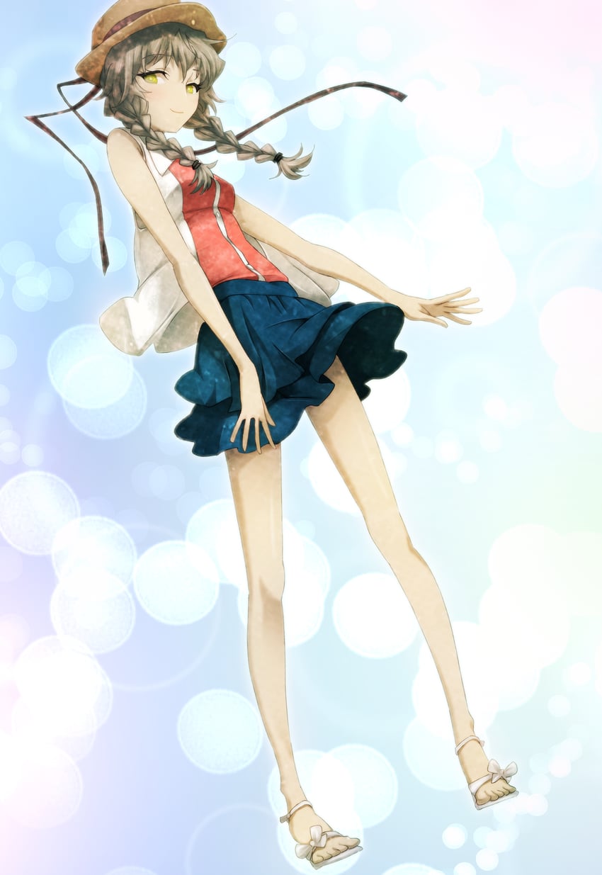 amane suzuha (steins;gate and 1 more) drawn by huke