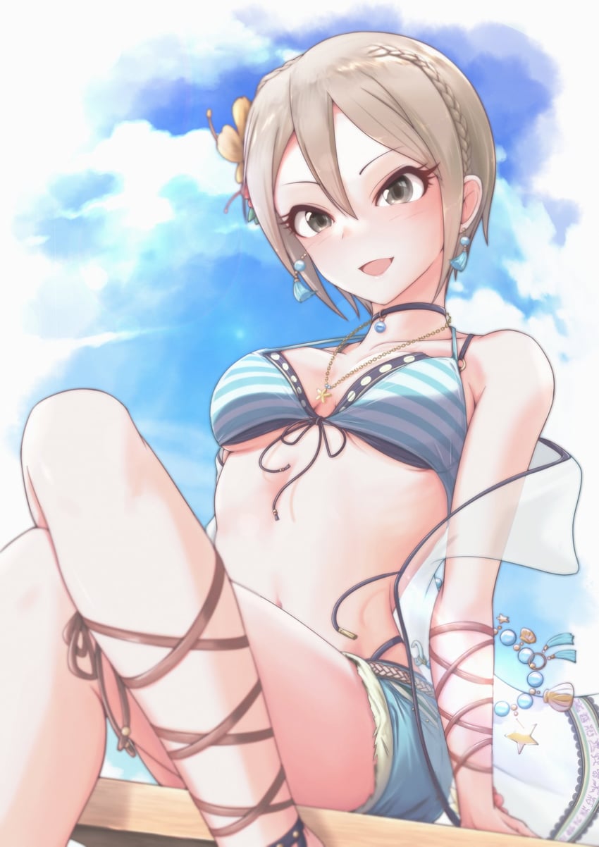 shiomi syuko (idolmaster and 2 more) drawn by cyde