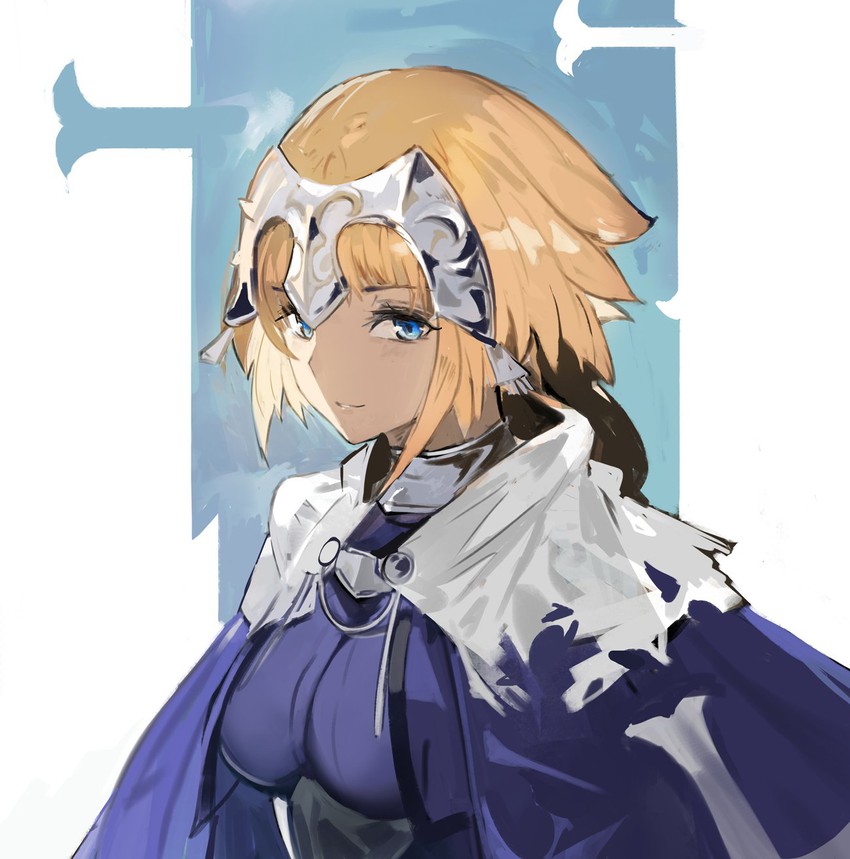 jeanne d'arc (fate and 1 more) drawn by alchemaniac