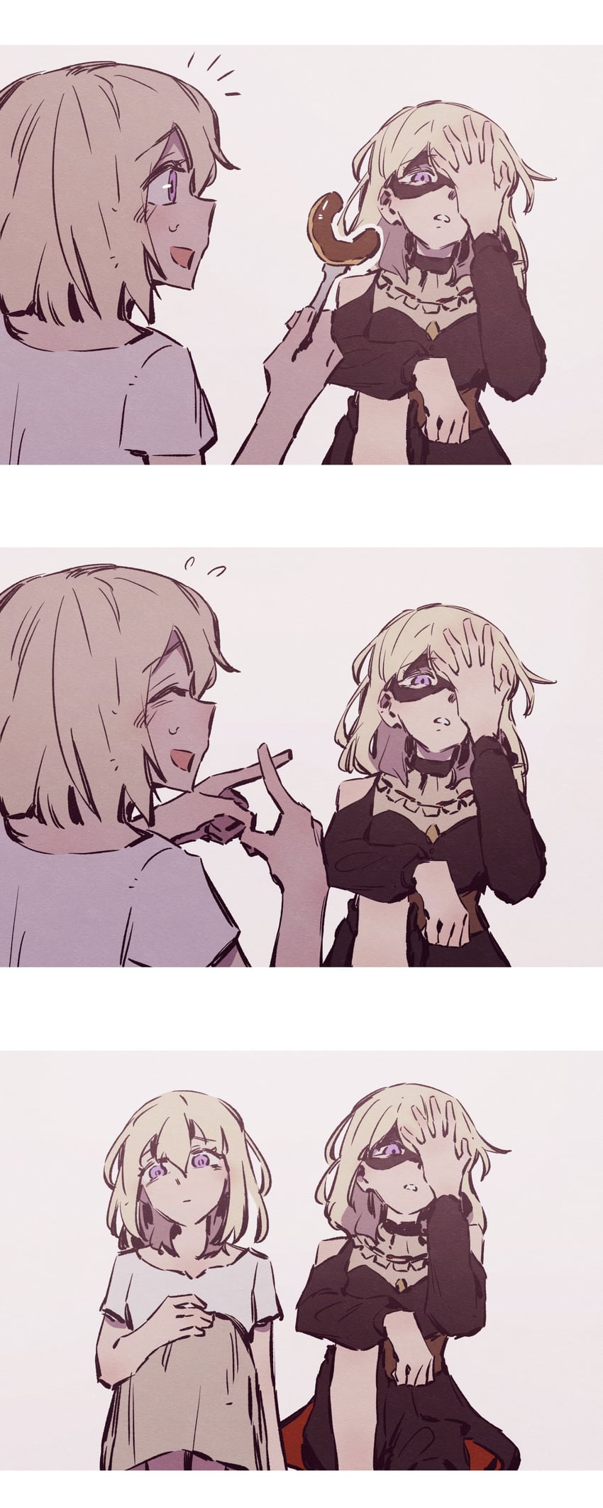 misumi uika and doloris (bang dream! and 1 more) drawn by xenoee