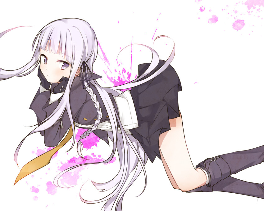 kirigiri kyoko (danganronpa and 1 more) drawn by minmii_(minmi078)