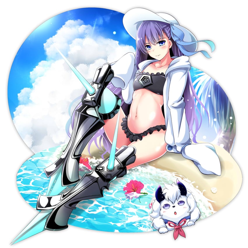 meltryllis and fou (fate and 1 more) drawn by kiki_(koikuchikinako)
