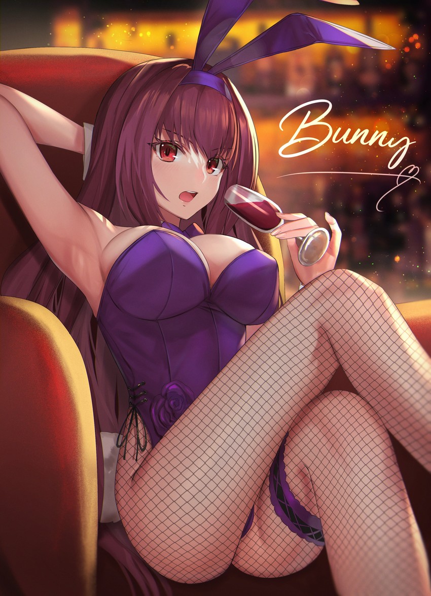 scathach (fate and 1 more) drawn by dolce_(dolsuke)