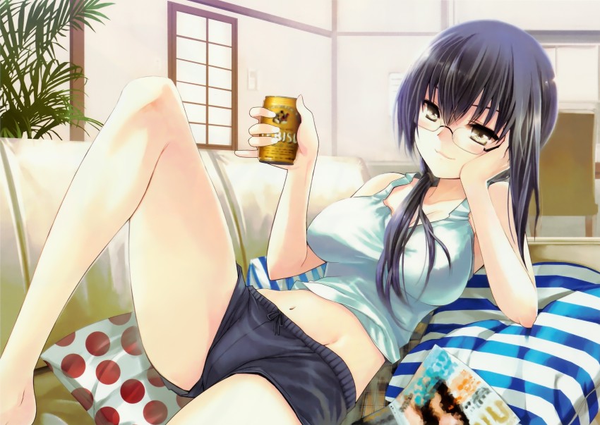 Petite glasses hentai stepbrother