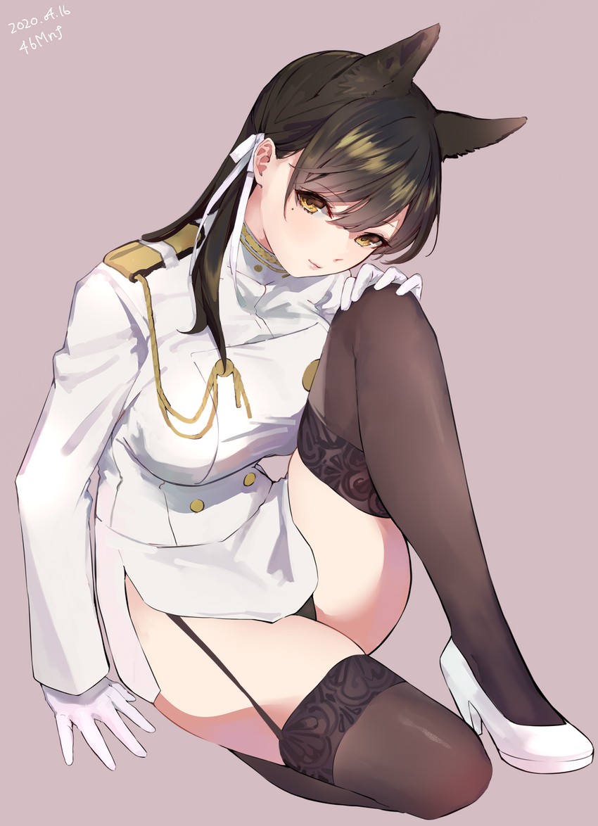 atago (azur lane) drawn by shiromonefu