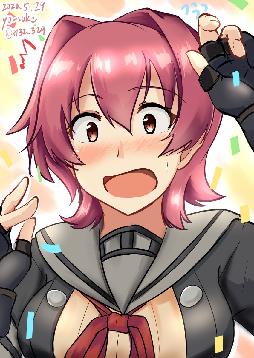 kinu and kinu kai ni (kantai collection) drawn by yo-suke