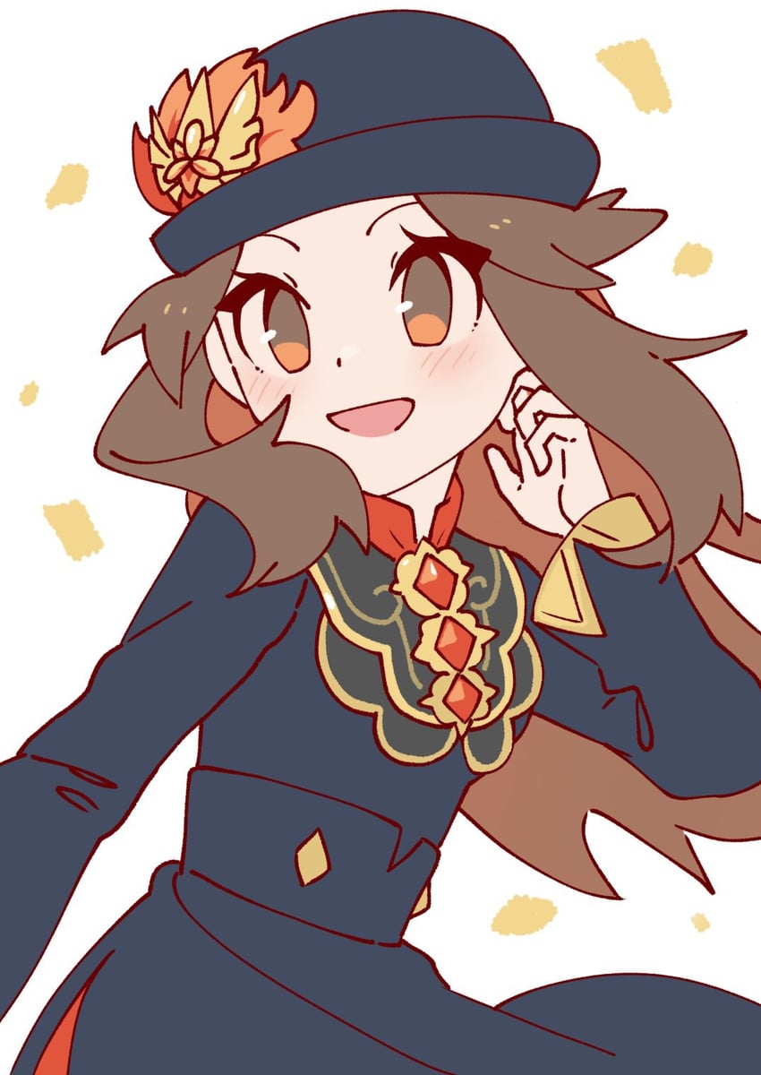 leaf (pokemon and 1 more) drawn by omochi_(omotimotittona3)
