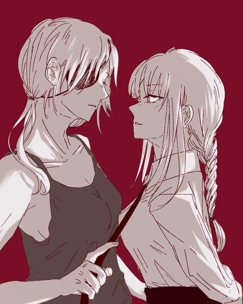 makima and quanxi (chainsaw man) drawn by shieryue_shiba_ye_qing