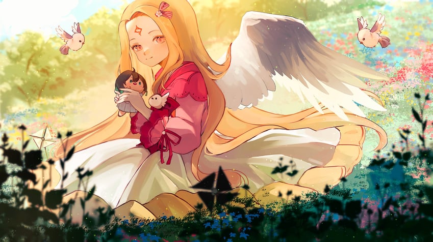 wendy and totori (honkai and 1 more) drawn by mofumanju