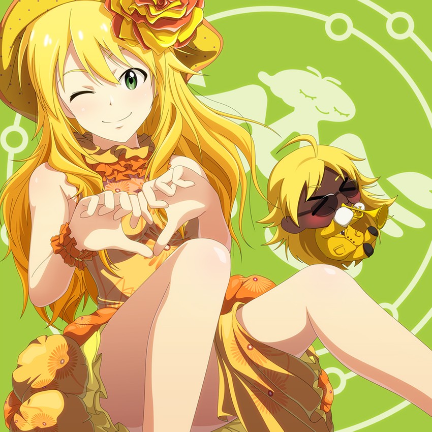 hoshii miki and afuu (idolmaster and 1 more) drawn by kouchou